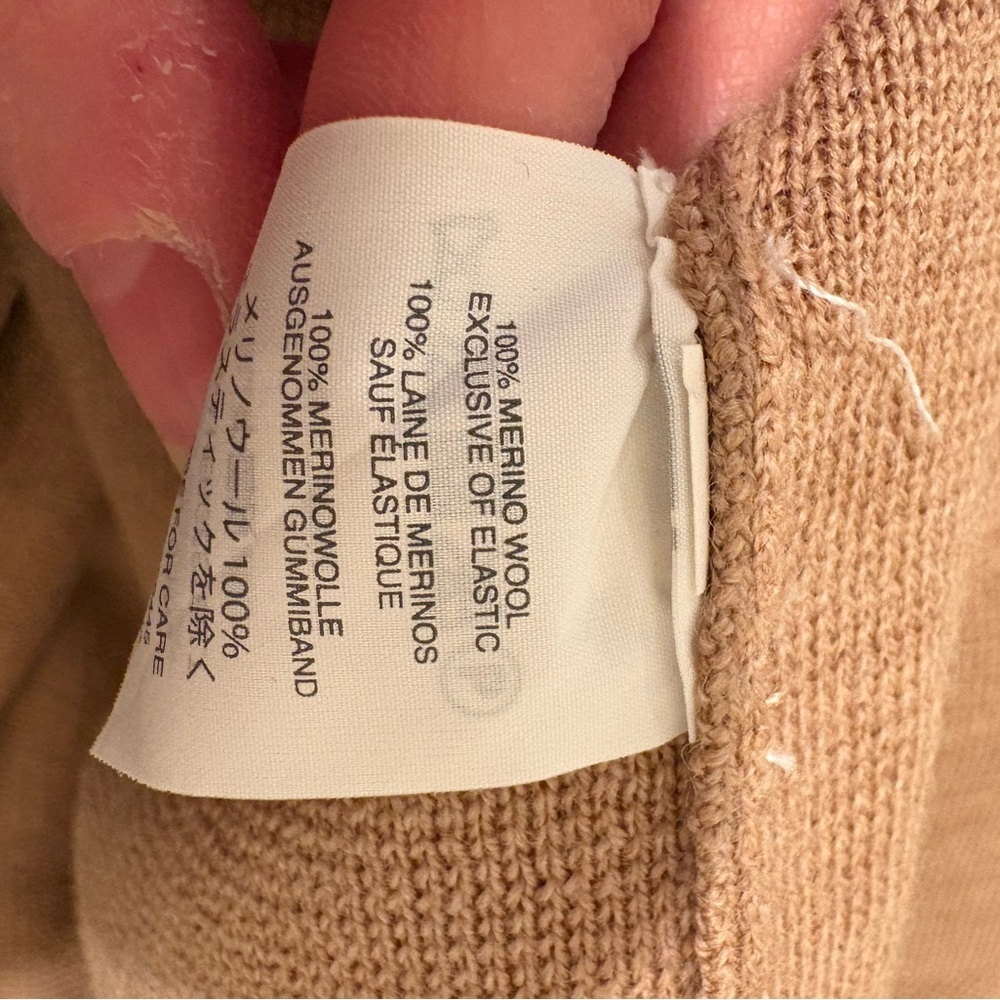 Jcrew Tan Open Front Sweater blazer - Picture 4 of 4